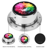 yanfind Timer Sharon Pittaway Flowers Colorful Multicolor 60 Minutes Mechanical Visual Timer