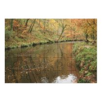 yanfind Picture Puzzle River Autumn Landscape Rocks Trees Beautiful Beauty Branches Clean Countryside Fall Foliage Family Game Intellectual Educational Game Jigsaw Puzzle Toy Set