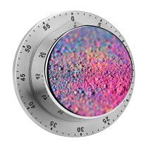 yanfind Timer Sharon McCutcheon Chalk  Colorful Bokeh Macro 60 Minutes Mechanical Visual Timer