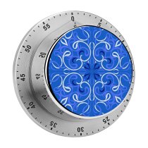yanfind Timer Spanish Portuguese Arabic Flooring Mexican Ceramics Flower Retro  Moroccan Curve Tradition 60 Minutes Mechanical Visual Timer
