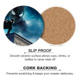 yanfind Ceramic Coasters (round) Far From Home Night Monkey Suit Family Game Intellectual Educational Game Jigsaw Puzzle Toy Set