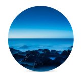 yanfind Ceramic Coasters (round) Seascape Horizon Clear Sky Ocean Rocks Sunrise Dawn Sky Family Game Intellectual Educational Game Jigsaw Puzzle Toy Set