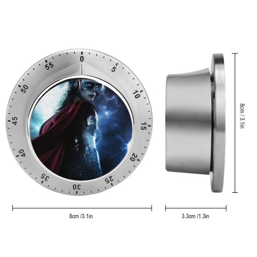 yanfind Timer Love Thunder Female Thor 60 Minutes Mechanical Visual Timer