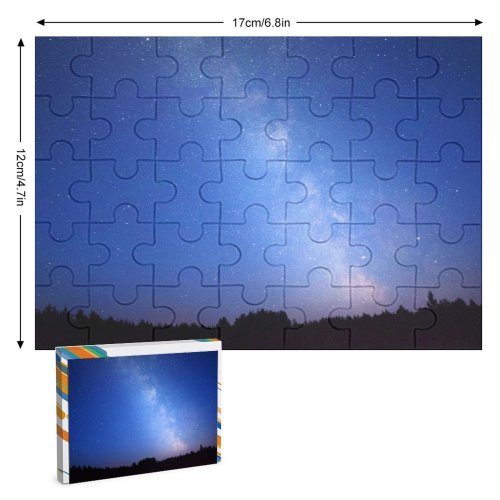 yanfind Picture Puzzle Images Space Night Starry Milkyway Way Outer Astronomy Sky Wallpapers Outdoors Tree Family Game Intellectual Educational Game Jigsaw Puzzle Toy Set