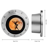 yanfind Timer Dark Love Couple Ballet Dancers  Silhouette Dancing 60 Minutes Mechanical Visual Timer