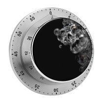 yanfind Timer Black Dark Bubbles Liquid Macro Galaxy S 60 Minutes Mechanical Visual Timer