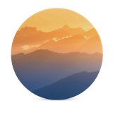 yanfind Ceramic Coasters (round) Trey Ratcliff Southern Alps Zealand Sunset Clouds Family Game Intellectual Educational Game Jigsaw Puzzle Toy Set