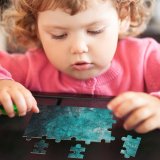 yanfind Picture Puzzle Particles Turquoise Family Game Intellectual Educational Game Jigsaw Puzzle Toy Set