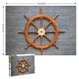 yanfind Picture Puzzle Aspirations Sailing Transportation Nautical Direction Vessel  Guidance Family Game Intellectual Educational Game Jigsaw Puzzle Toy Set