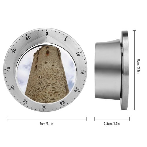 yanfind Timer  Grey Stones High Sky Old City Wall Texture Stone Impressive Mediaeval 60 Minutes Mechanical Visual Timer