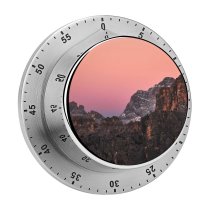 yanfind Timer Luca Bravo Giau Pass Mountains Dolomites Sunset Dusk Golden Hour Italy 60 Minutes Mechanical Visual Timer