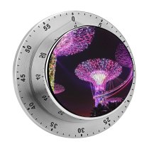 yanfind Timer Timo  Supertree  Lighting Purple Colorful Lights Garden Night Singapore 60 Minutes Mechanical Visual Timer