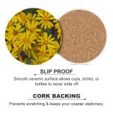 yanfind Ceramic Coasters (round) Images Spring Petal Aster Wallpapers Plant Asteraceae Pollen Free Pictures Daisy Flower Family Game Intellectual Educational Game Jigsaw Puzzle Toy Set