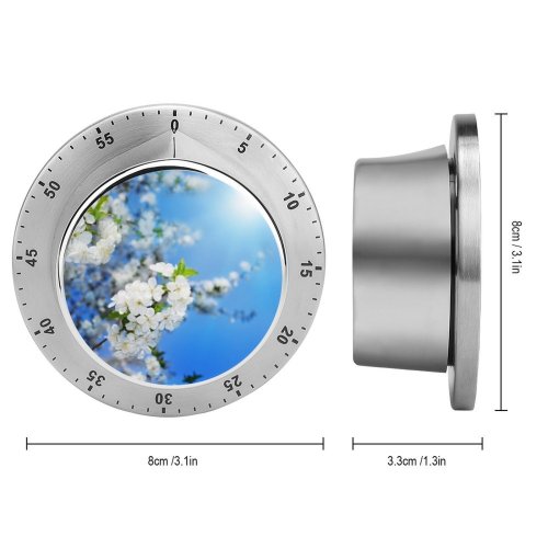 yanfind Timer Blooming Bloom Growth Border Beauty  Closeup Selective Orchard May Flowers Apricot 60 Minutes Mechanical Visual Timer