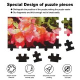 yanfind Picture Puzzle Leaf Stem Flower Flowers Branch Dark Night Petal Plant Garden Roses Peach Family Game Intellectual Educational Game Jigsaw Puzzle Toy Set