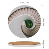 yanfind Ceramic Coasters (round) Dan Freeman Architecture Spiral Staircase Family Game Intellectual Educational Game Jigsaw Puzzle Toy Set