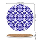 yanfind Ceramic Coasters (round) Spanish Portuguese Arabic Republic Mexican Watercolor Ceramics Porcelain Flower Pottery Czech Moroccan Family Game Intellectual Educational Game Jigsaw Puzzle Toy Set