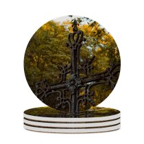 yanfind Ceramic Coasters (round) Images Rust Public Wallpapers Architecture Juvnsky Necropolis Monument Gate Master Pictures Beautiful Family Game Intellectual Educational Game Jigsaw Puzzle Toy Set