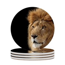 yanfind Ceramic Coasters (round) Mac OS X Lion Lion Family Game Intellectual Educational Game Jigsaw Puzzle Toy Set