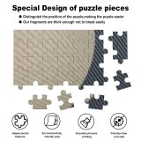 yanfind Picture Puzzle Corrugated Beige Metal Architecture Tints Shades Composite Family Game Intellectual Educational Game Jigsaw Puzzle Toy Set