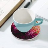 yanfind Ceramic Coasters (round) Valeria Boltneva Flowers Flowers Purple Bokeh  Floral Daytime Family Game Intellectual Educational Game Jigsaw Puzzle Toy Set