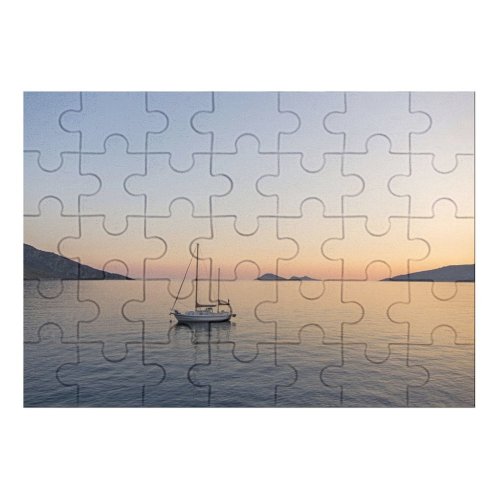 yanfind Picture Puzzle Sky Destinations Sunset Sea Outdoors Sailboat Calm  Dusk Travel Reflection East Family Game Intellectual Educational Game Jigsaw Puzzle Toy Set