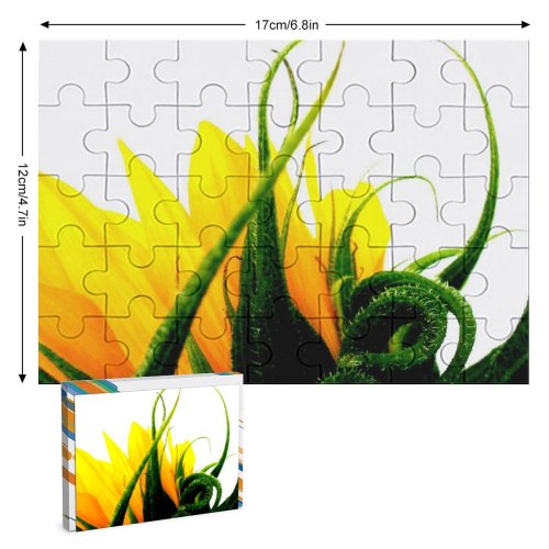 yanfind Picture Puzzle  Flower Angry Prickle Leaf Plant Botany Grass Flowering Macro Family Game Intellectual Educational Game Jigsaw Puzzle Toy Set