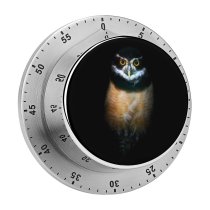 yanfind Timer William Warby Black Dark  Night Wildlife 60 Minutes Mechanical Visual Timer