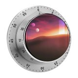 yanfind Timer Desert Tranquility Sunset Portal 60 Minutes Mechanical Visual Timer