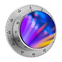 yanfind Timer William Warby Abstract Bokeh Lights Multicolor Colorful 60 Minutes Mechanical Visual Timer
