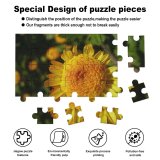yanfind Picture Puzzle Golden Flower Little  Flowering Plant Petal Pollen English Marigold Annual Wildflower Family Game Intellectual Educational Game Jigsaw Puzzle Toy Set