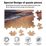yanfind Picture Puzzle Landscapes Wave Sea Sky Wind Shore Ocean Sand Sunlight Family Game Intellectual Educational Game Jigsaw Puzzle Toy Set