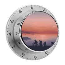 yanfind Timer Coyle Lifestyle Goonies Evening Silhouette Minimal Art Landscape Panorama 60 Minutes Mechanical Visual Timer