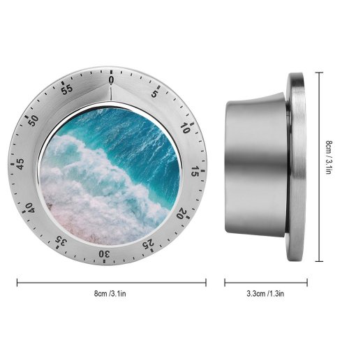 yanfind Timer Pok Rie Ocean  Aerial Drone Photo 60 Minutes Mechanical Visual Timer