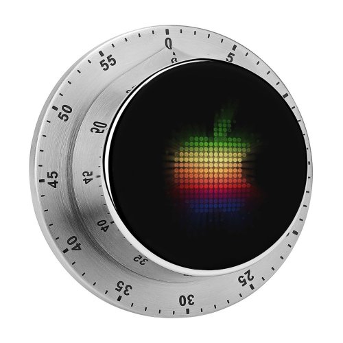 yanfind Timer Technology Dark Colorful Abstract 60 Minutes Mechanical Visual Timer