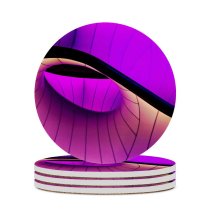 yanfind Ceramic Coasters (round) Mimi Garcia Architecture Science  Architecture London England Neon Purple Family Game Intellectual Educational Game Jigsaw Puzzle Toy Set