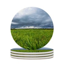 yanfind Ceramic Coasters (round) Paddy Images Cheshire Grassland Landscape Grass Sky Wallpapers Meadow Studios Outdoors Hall Family Game Intellectual Educational Game Jigsaw Puzzle Toy Set