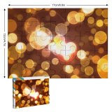 yanfind Picture Puzzle Bokeh Abstract Beautiful Bubbles Circles Colorful Cool Decor Decoration Design Drops Fantasy Family Game Intellectual Educational Game Jigsaw Puzzle Toy Set