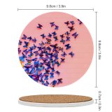 yanfind Ceramic Coasters (round) Drz Butterfly Wall Decoration Colorful Beautiful Family Game Intellectual Educational Game Jigsaw Puzzle Toy Set