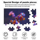 yanfind Picture Puzzle Clownfish Aquarium Underwater Family Game Intellectual Educational Game Jigsaw Puzzle Toy Set