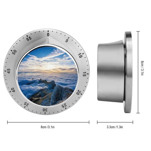 yanfind Timer Dominic Kamp Santis Highest   Swis Alps Panorama Switzerland 60 Minutes Mechanical Visual Timer