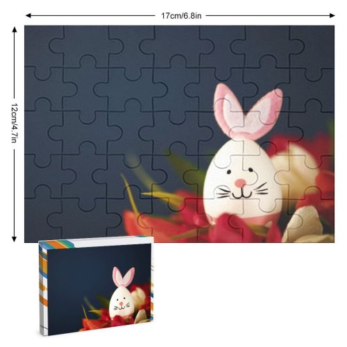 yanfind Picture Puzzle Decoration Simplicity  Event Arrangement Flower  Blank Knack Tulip Egg Face Family Game Intellectual Educational Game Jigsaw Puzzle Toy Set