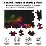 yanfind Picture Puzzle Puff Concept Magic Curve Light Chic Cigarette Fashion Smooth Fabric Abstract Wave Family Game Intellectual Educational Game Jigsaw Puzzle Toy Set