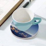 yanfind Ceramic Coasters (round) Mather Point Grand Canyon National Park Arizona Rock Formations Point Travel Tourist Family Game Intellectual Educational Game Jigsaw Puzzle Toy Set