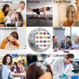 yanfind Timer Sewing Face Virus Epidemic Hygiene Social Home Order Issues Care Safety Prevention 60 Minutes Mechanical Visual Timer