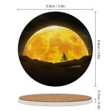 yanfind Ceramic Coasters (round) Mohamed Saber Fantasy  Night Silhouette Dream Family Game Intellectual Educational Game Jigsaw Puzzle Toy Set