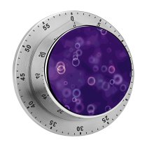 yanfind Timer Tomislav Jakupec Abstract Bubbles Bokeh Purple Blurred 60 Minutes Mechanical Visual Timer