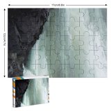 yanfind Picture Puzzle Rock  Waterfall Freezing Formation Geology Adventure Cave Geological Family Game Intellectual Educational Game Jigsaw Puzzle Toy Set