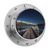 yanfind Timer Dominic Kamp Lake Wakatipu Zealand  Range Snow Covered Reflection  Mountains 60 Minutes Mechanical Visual Timer