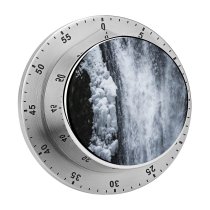 yanfind Timer Images Cliff Fog Mood River Snow Wallpapers  Outdoors Snowy Winter Waterfall 60 Minutes Mechanical Visual Timer